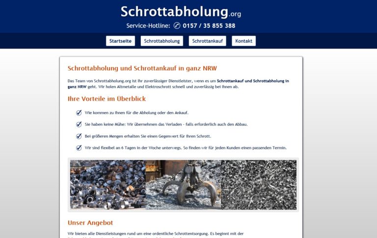 Altmetall loswerden leicht gemacht mit der Schrottabholung Köln