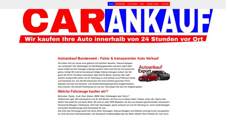 Autoankauf Schwäbisch Gmünd ist bekannt für seine Seriosität