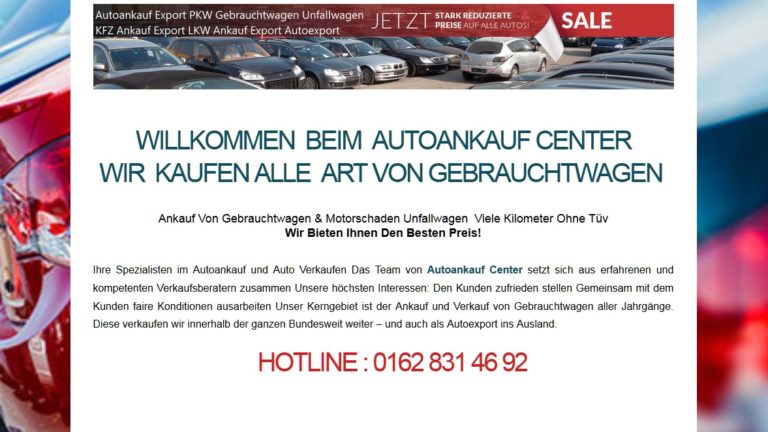 Autoankauf Moers : Viele Kilometer Ohne Tüv Wir Bieten Ihnen Den Besten Preis!