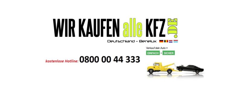 Fahrzeugankauf im Internet – der KFZ-Ankauf für jedermann