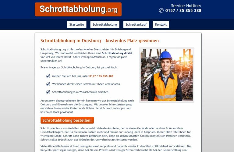 In Duisburg wichtiger als je zuvor: Schrott-Recycling zum Schutz der Ressourcen