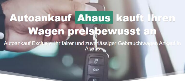 Pkw Ankauf in Ahaus: Autoankauf Exclusiv