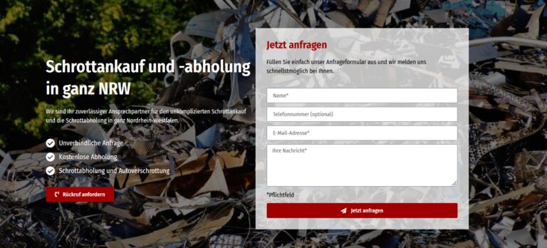Attraktive Preise für Altmetall: Schrottankauf in Duisburg mit schrottabholung-nrw24.de
