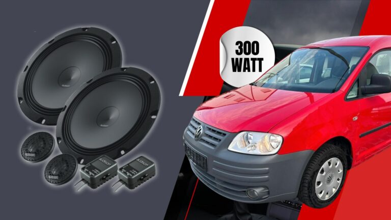 Musik in Perfektion: Audison Lautsprecher im VW Caddy 2K, IV und V