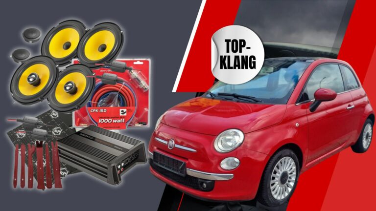 Fiat 500: Der Klang der Zukunft mit Top-Sound der Oberklasse