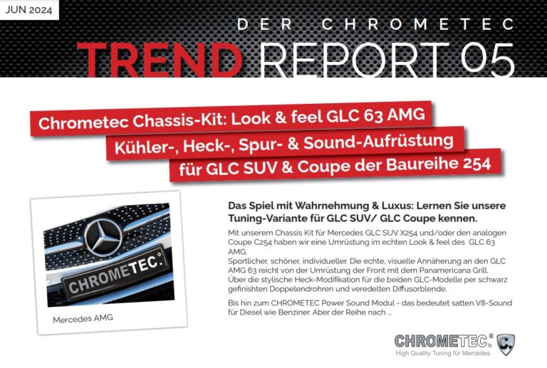 Chrometec setzt neue Maßstäbe im Tuning: Exklusives Kit für Mercedes GLC 254 enthüllt